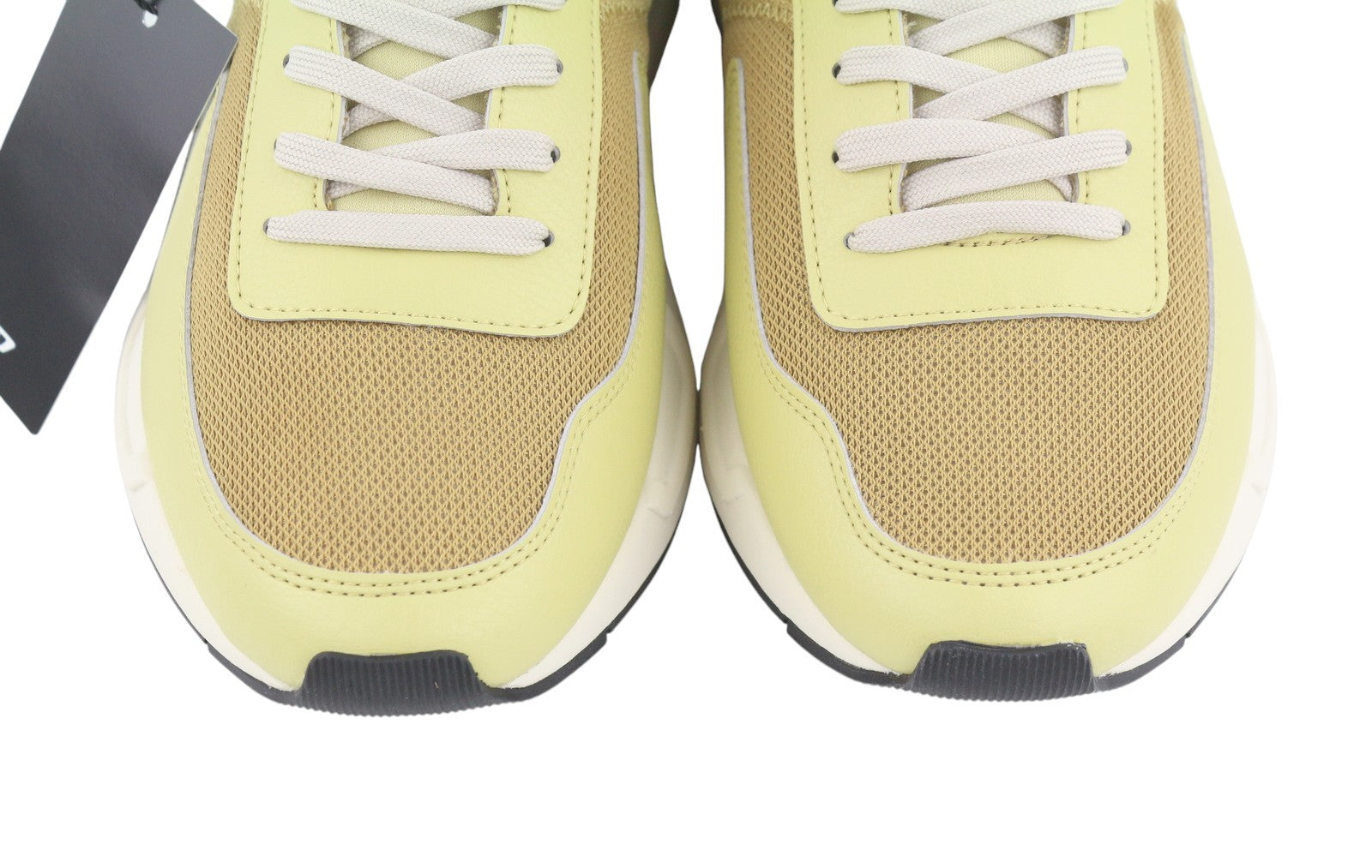 DIESEL S-Serena Low Men Sneakers EU45 Sand Low Top Lace Up Almond Toe RRP195