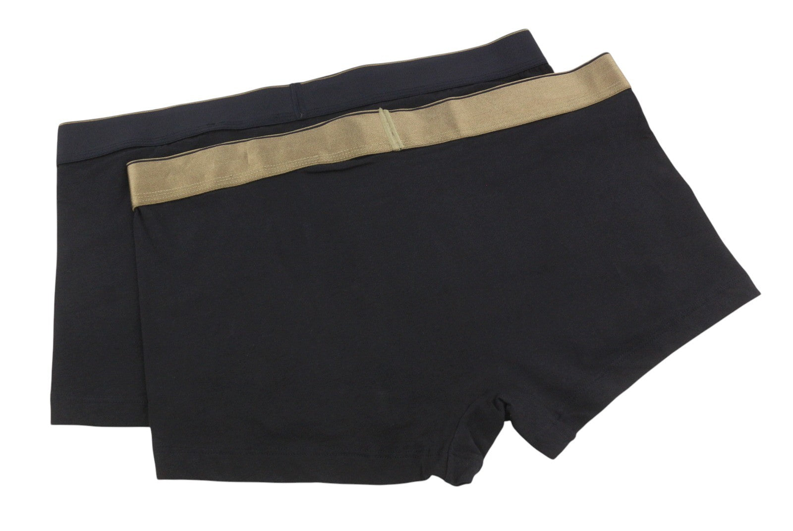 DIESEL Damien-Gft-2Pack Men Underwear L Black Elastic Waist Trunk Boxers