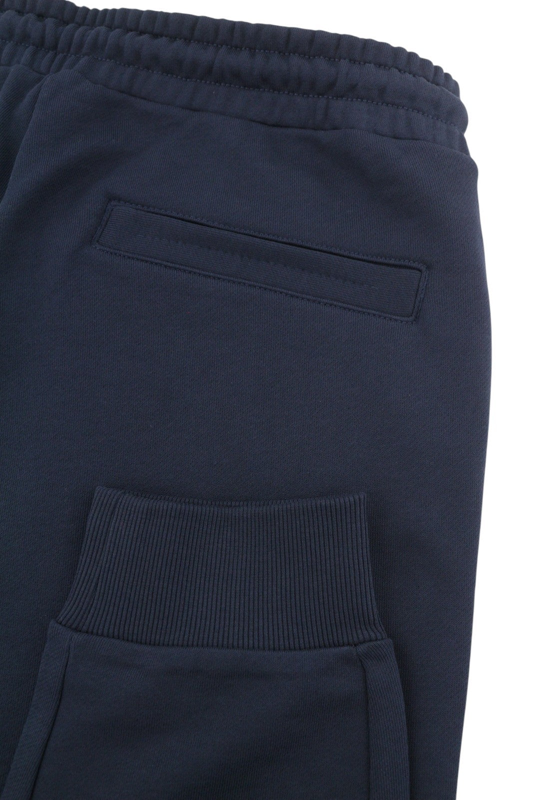 DIESEL P-Tary New D Logo Men Trousers L Dark Blue Drawstring Waist Sweatpants