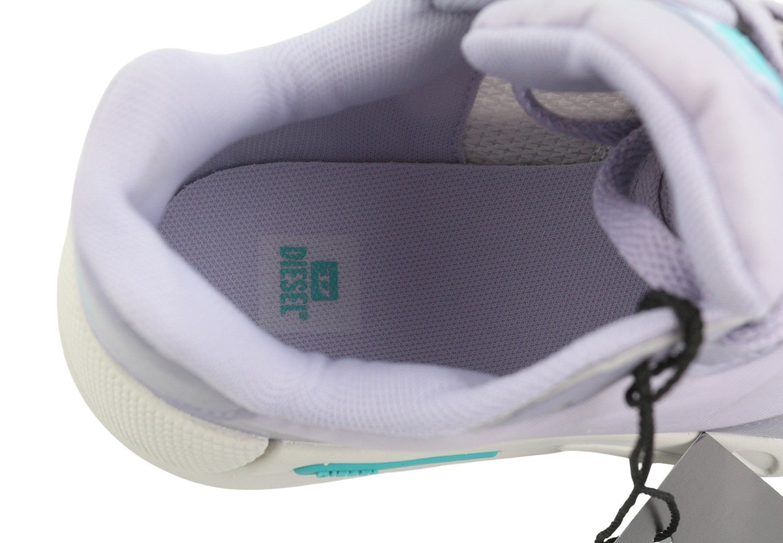 DIESEL S-Serendipity Light Women Sneakers EU38 Purple Almond Toe Low RRP150