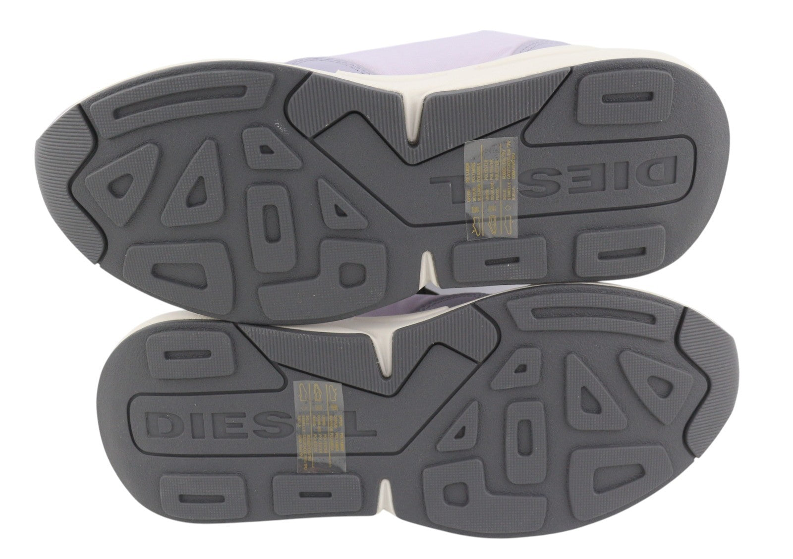 DIESEL S-Serendipity Light Women Sneakers EU38 Purple Almond Toe Low RRP150