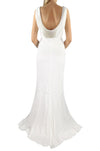White Acetate Dress