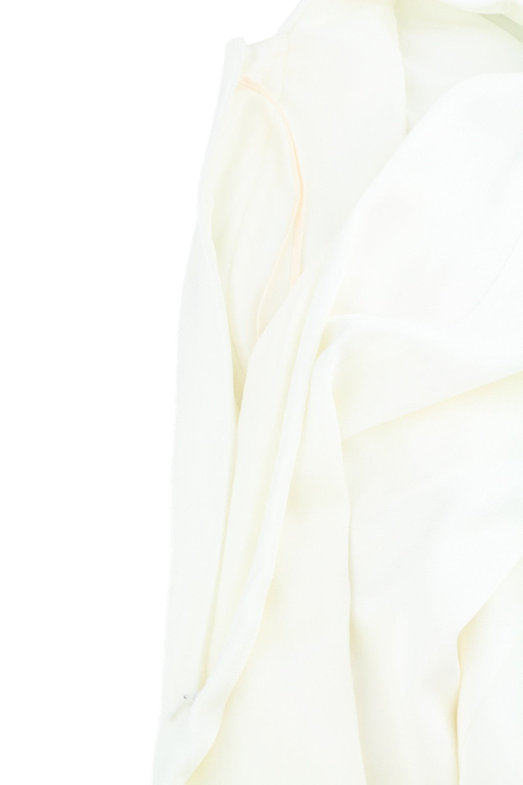 MAX MARA Women's Dress EU42 L White Open Back Sleeveless Wedding Maxi