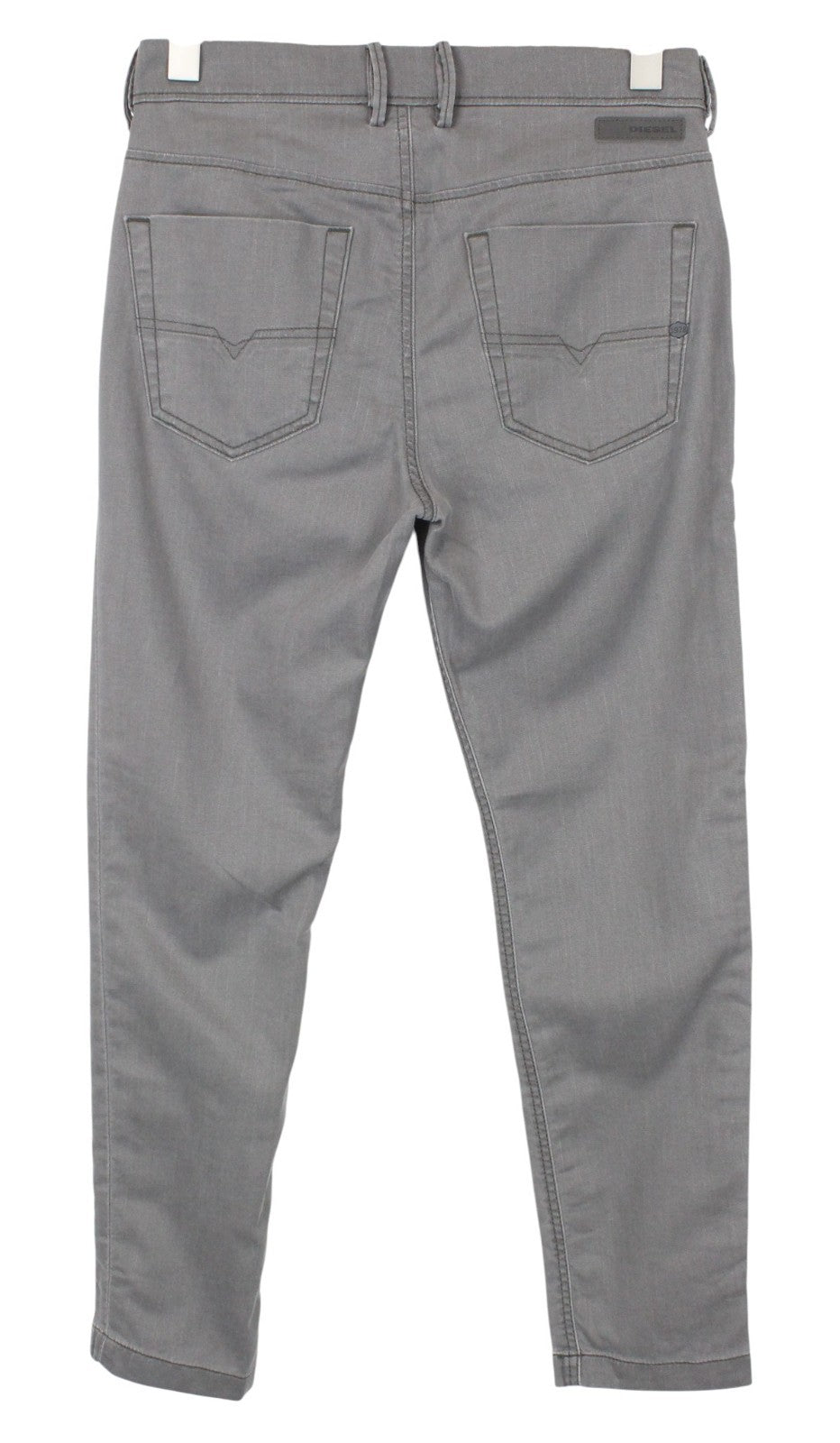DIESEL Slim-Chino-M-NE 0685E Men Trousers W28 Grey Slim Stretch Jogg Sweat
