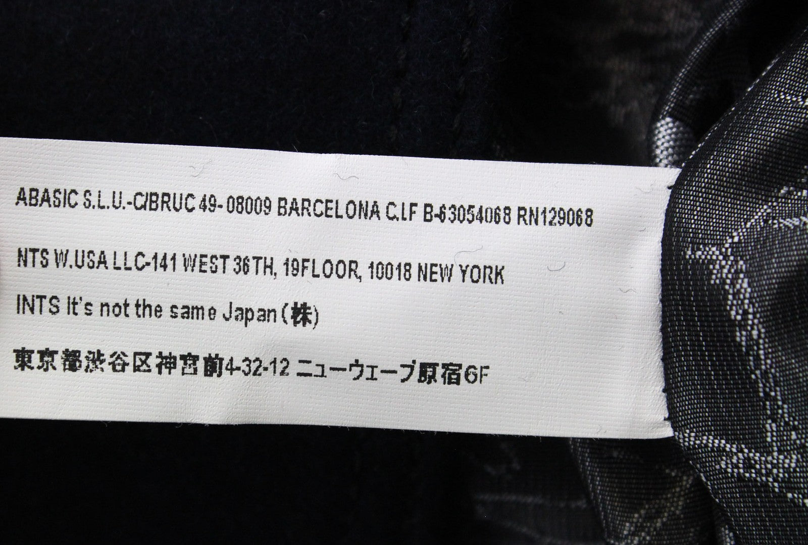 DESIGUAL Snowrobot Women Coat 38 M Dark Blue Checked Lined Cotton Linen Blend