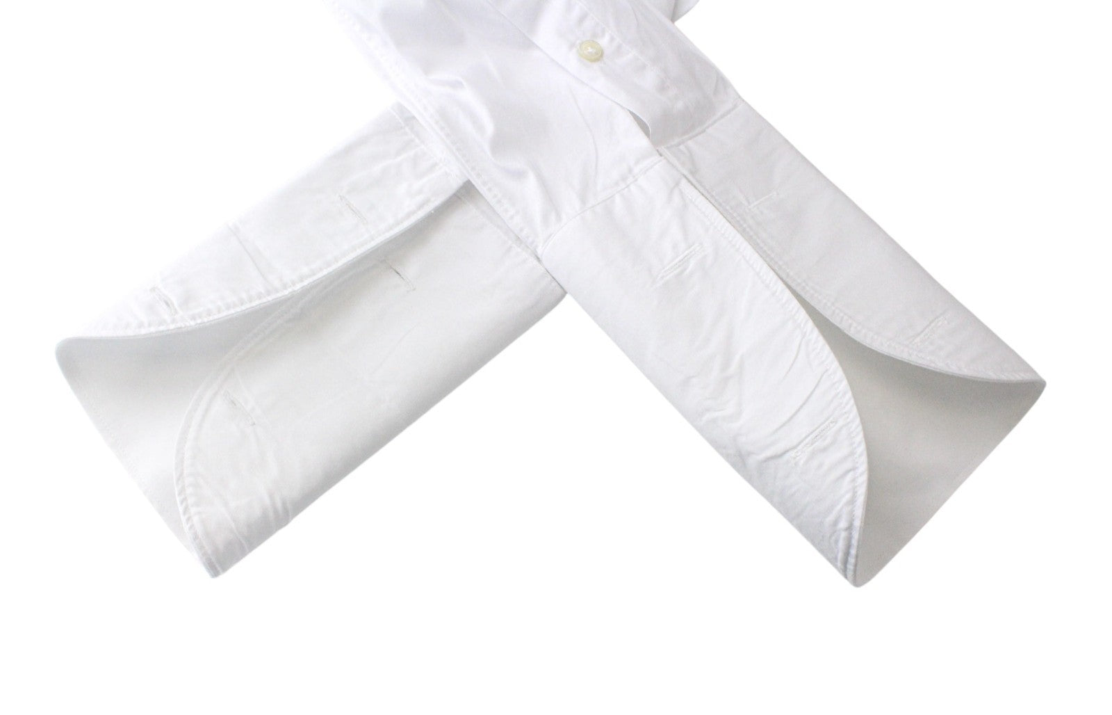 SUITSUPPLY Men Shirt 37/14 1/2 Slim White Pure Cotton Cutaway Collar Formal