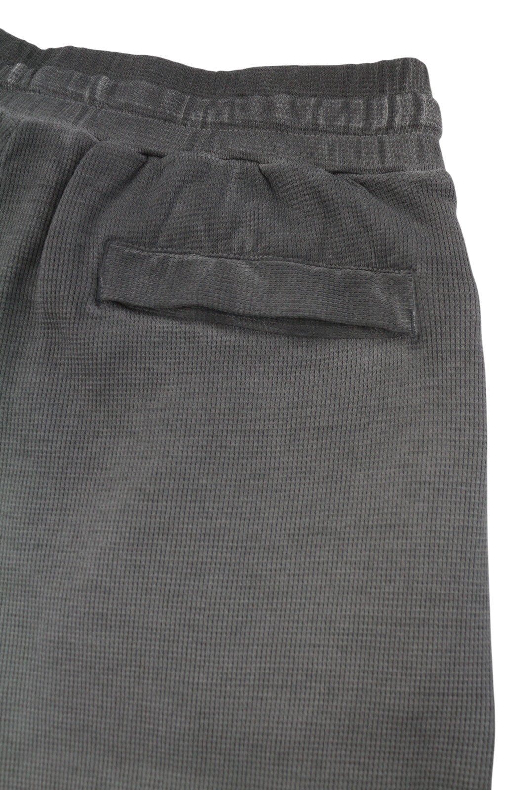 DIESEL P-Stalt-Waf Men Shorts M Grey Faded Look Pique Waffle Knit Cotton