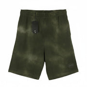 DIESEL P-Marky-Sho-G2 Men Shorts XL Green Faded Elastic Waistband RRP125