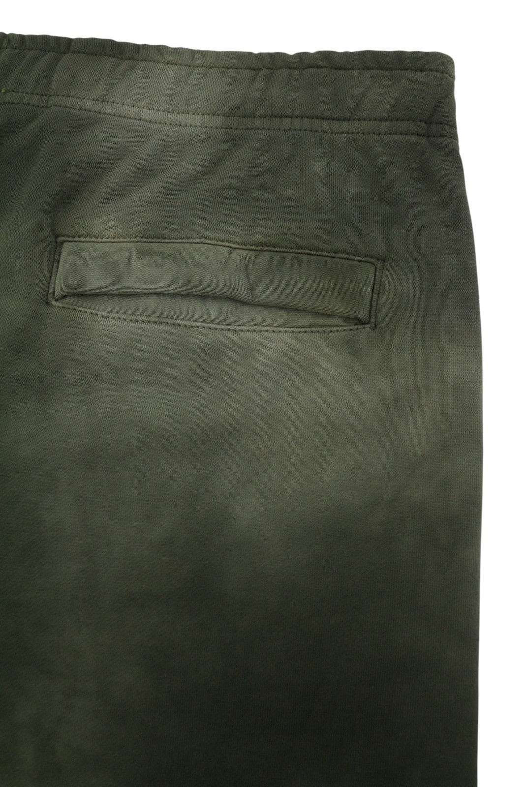 DIESEL P-Marky-Sho-G2 Men Shorts XL Green Faded Elastic Waistband RRP125