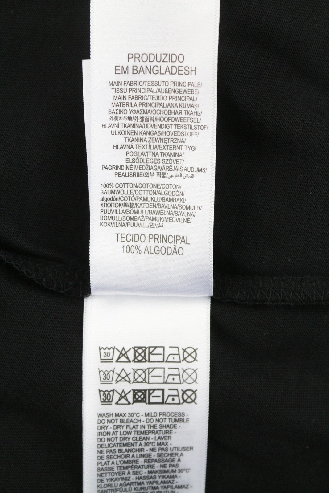 DIESEL T-Just 12-5 Men T-Shirt L Black Cotton Tricot Crew Neck Short Sleeve