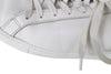 White Leather Trainers