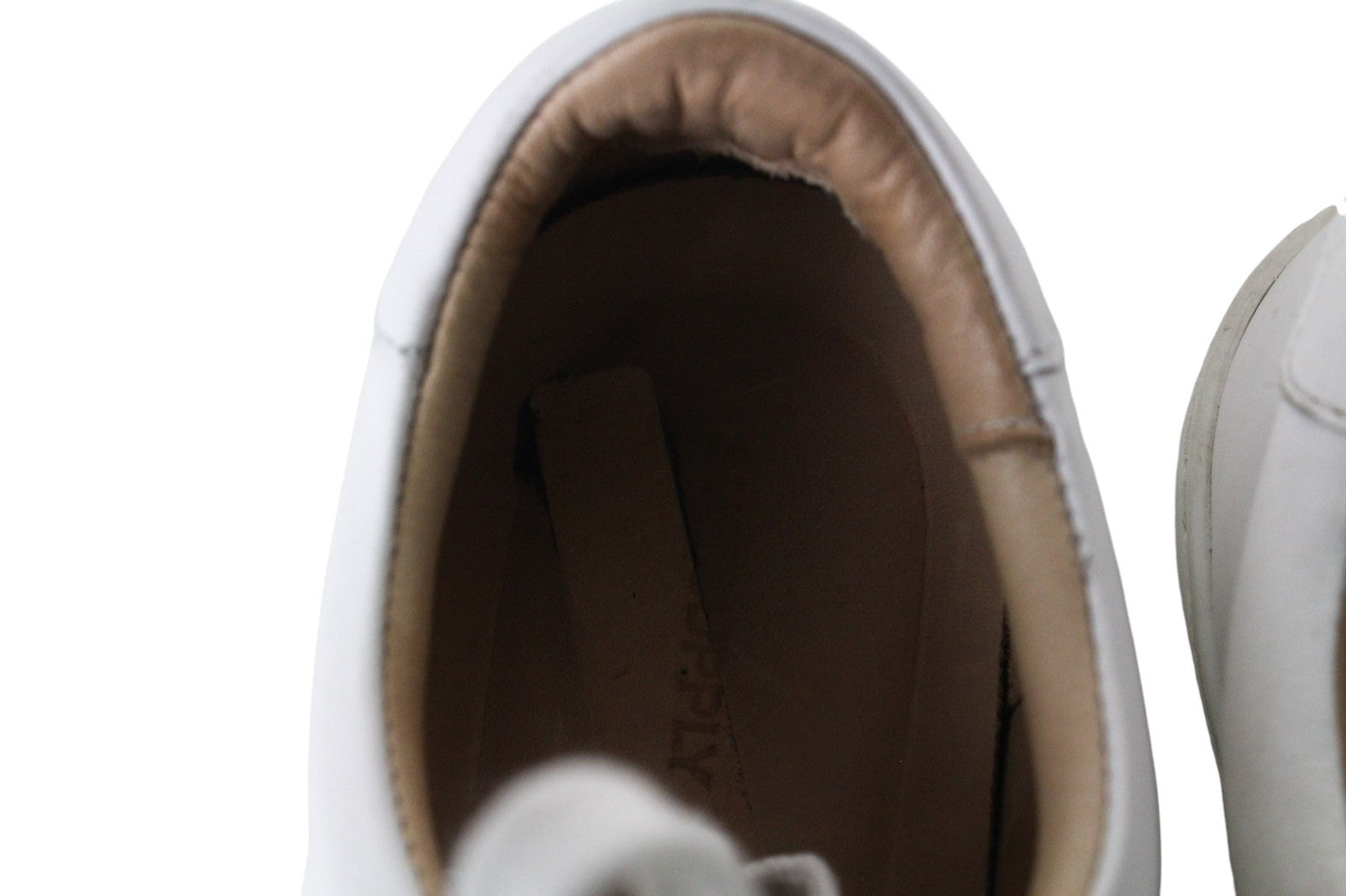 SUITSUPPLY Men Trainers EU42 White Genuine Leather Low-Top Laced Sneakers