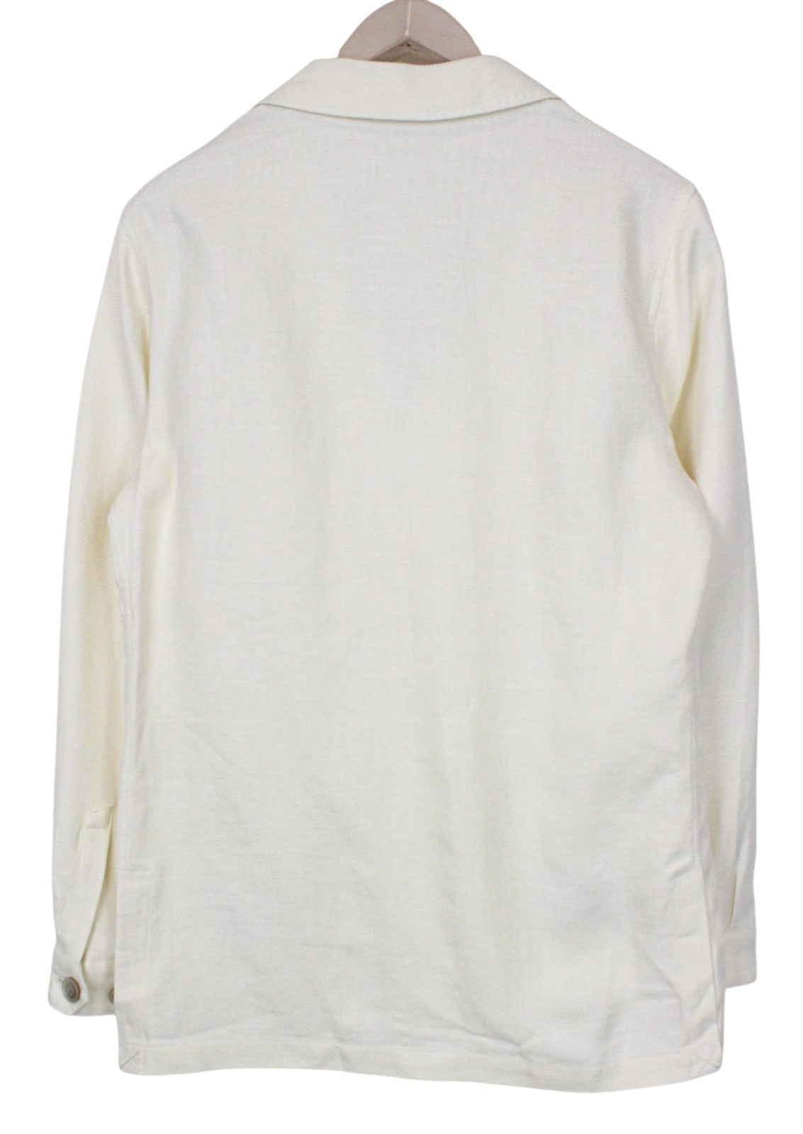 SUITSUPPLY Greenwich Men Blazer UK36R Off-White Linen Silk Cotton Lightweight