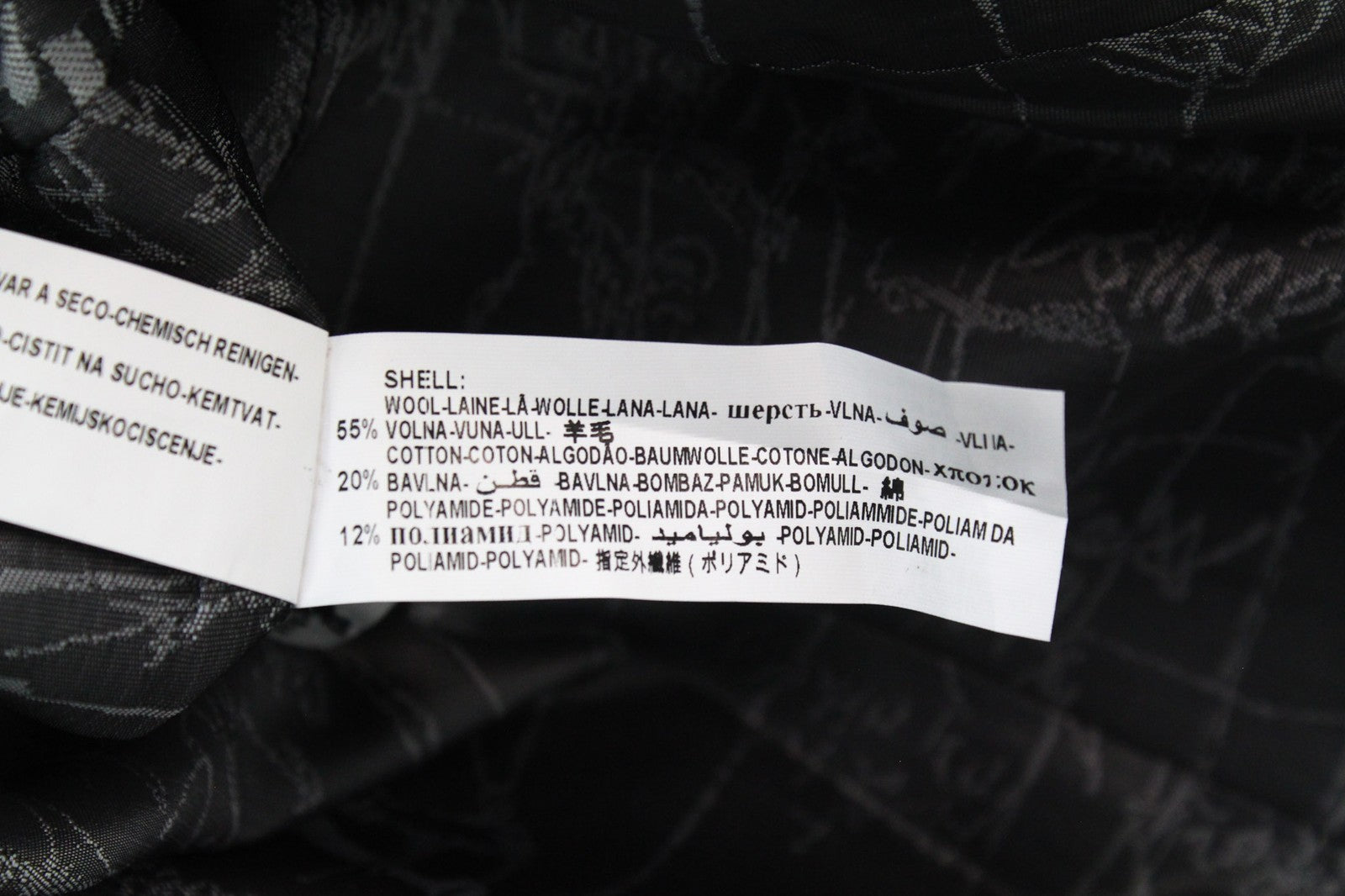 DESIGUAL Snowrobot Women Coat 38 Blue Wool Cotton Blend Checked Single-Breasted