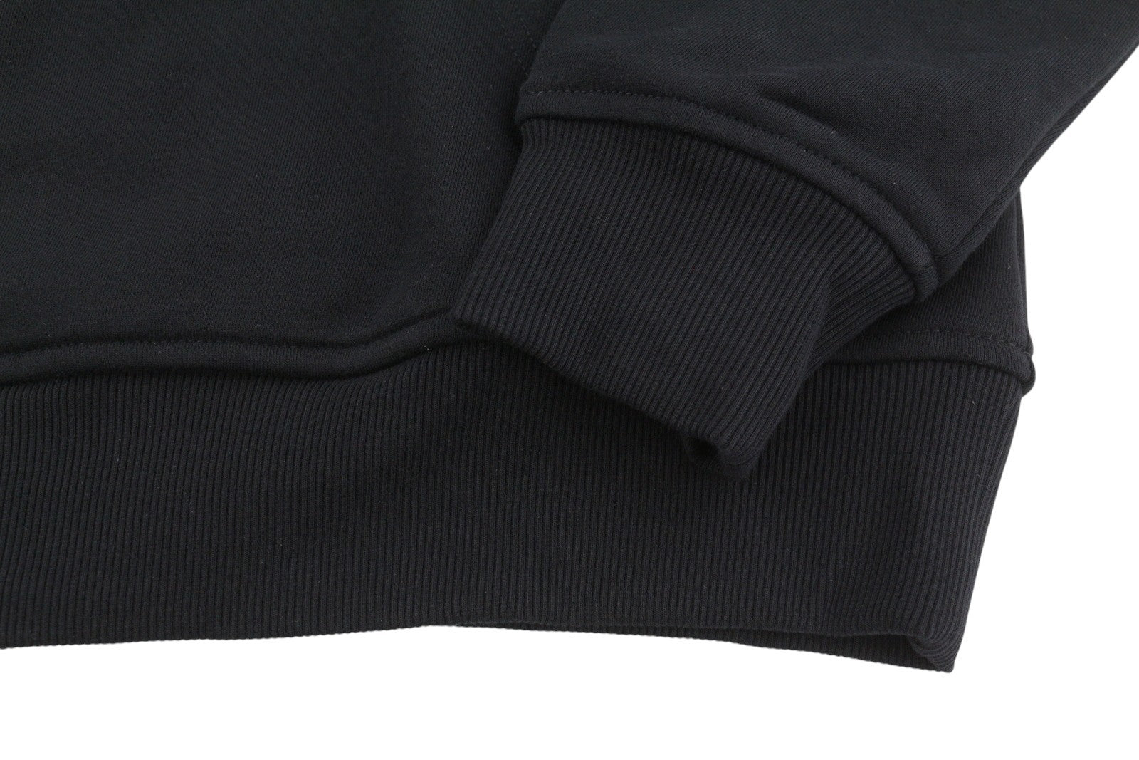 DIESEL S-Ginn-Hood-D Men Hoodie L Black Kangaroo Pocket Pull On RRP175