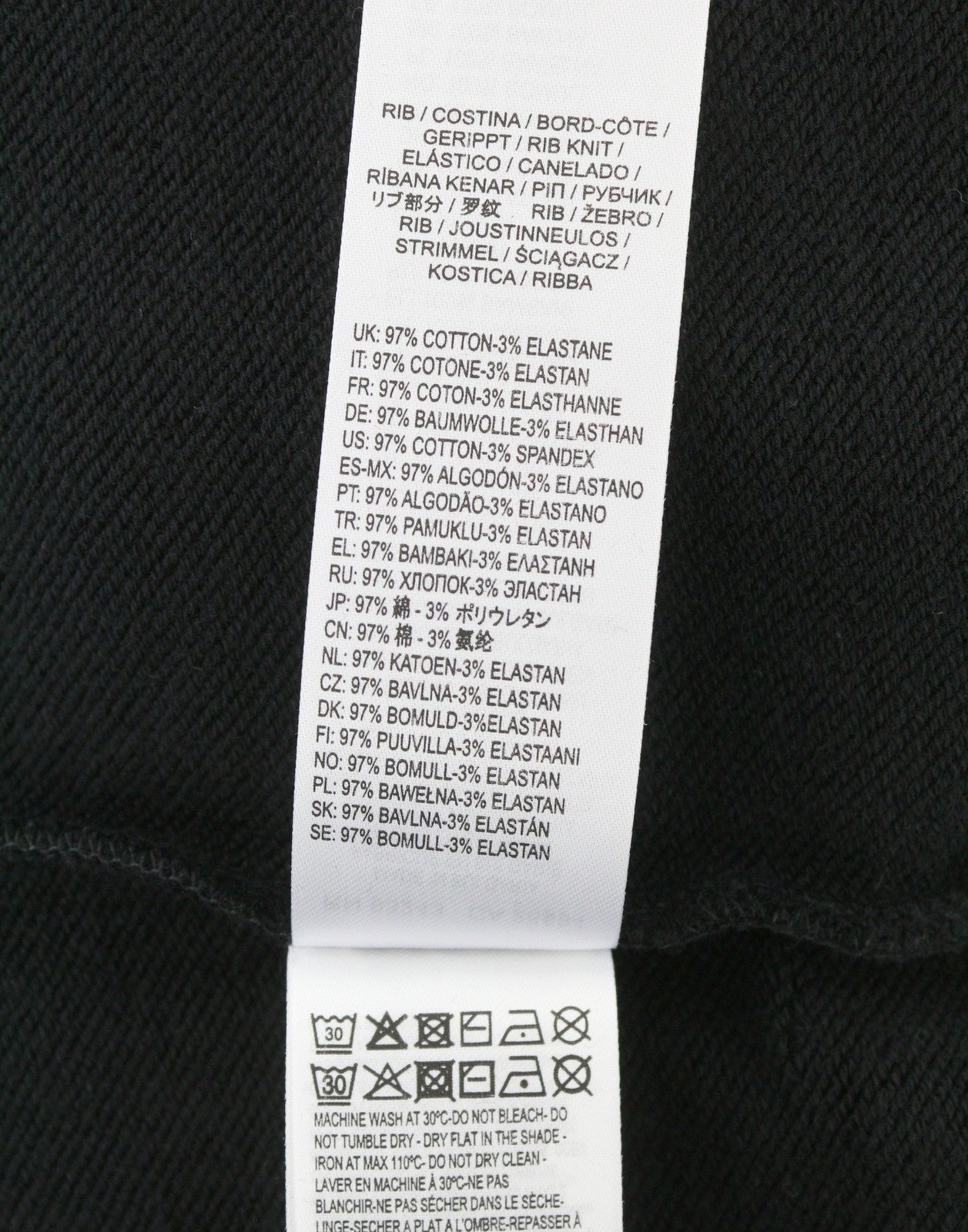 DIESEL S-Ginn-Hood-D Men Hoodie M Black Kangaroo Pocket Pull On RRP175