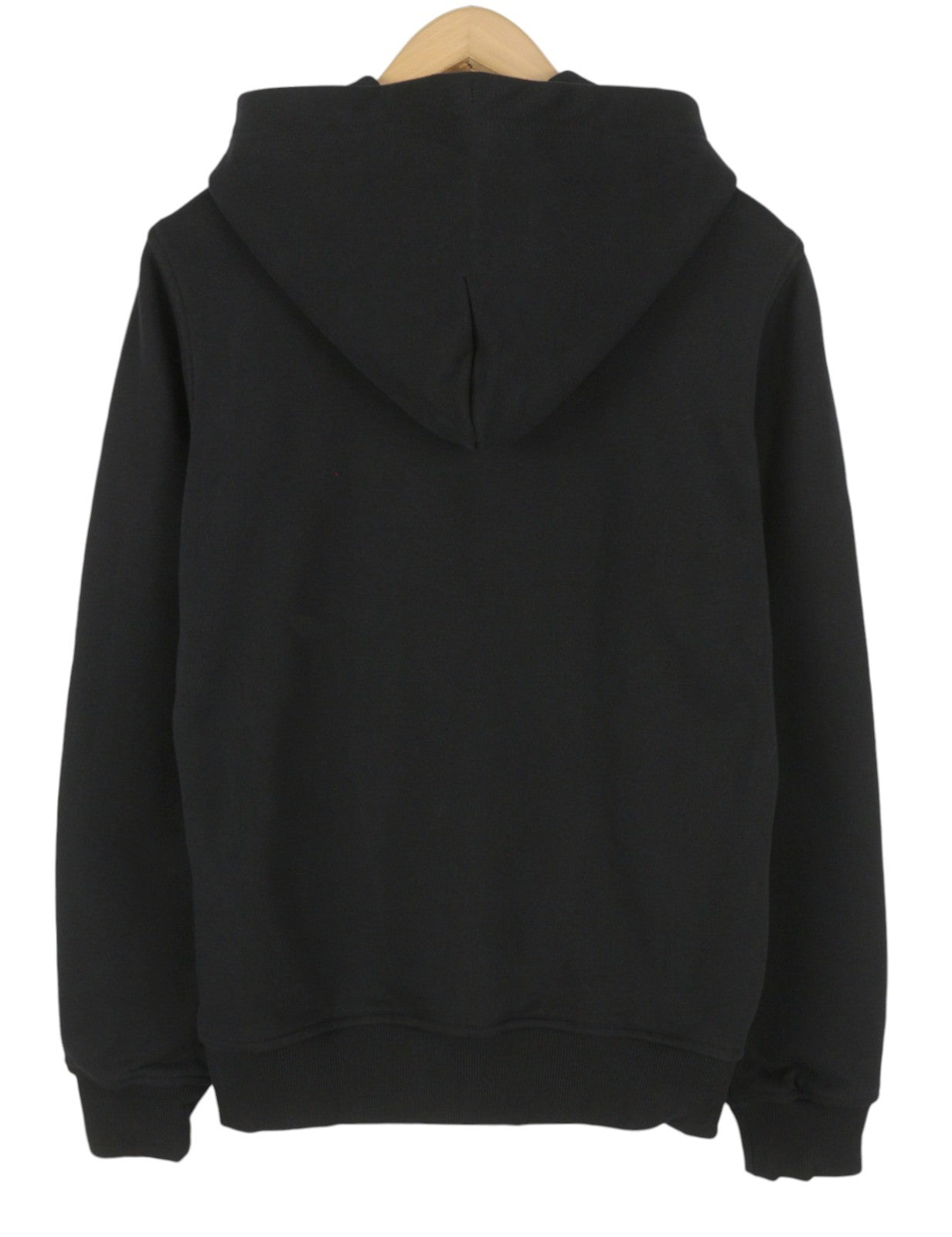 DIESEL S-Ginn-Hood-D Men Hoodie M Black Kangaroo Pocket Pull On RRP175