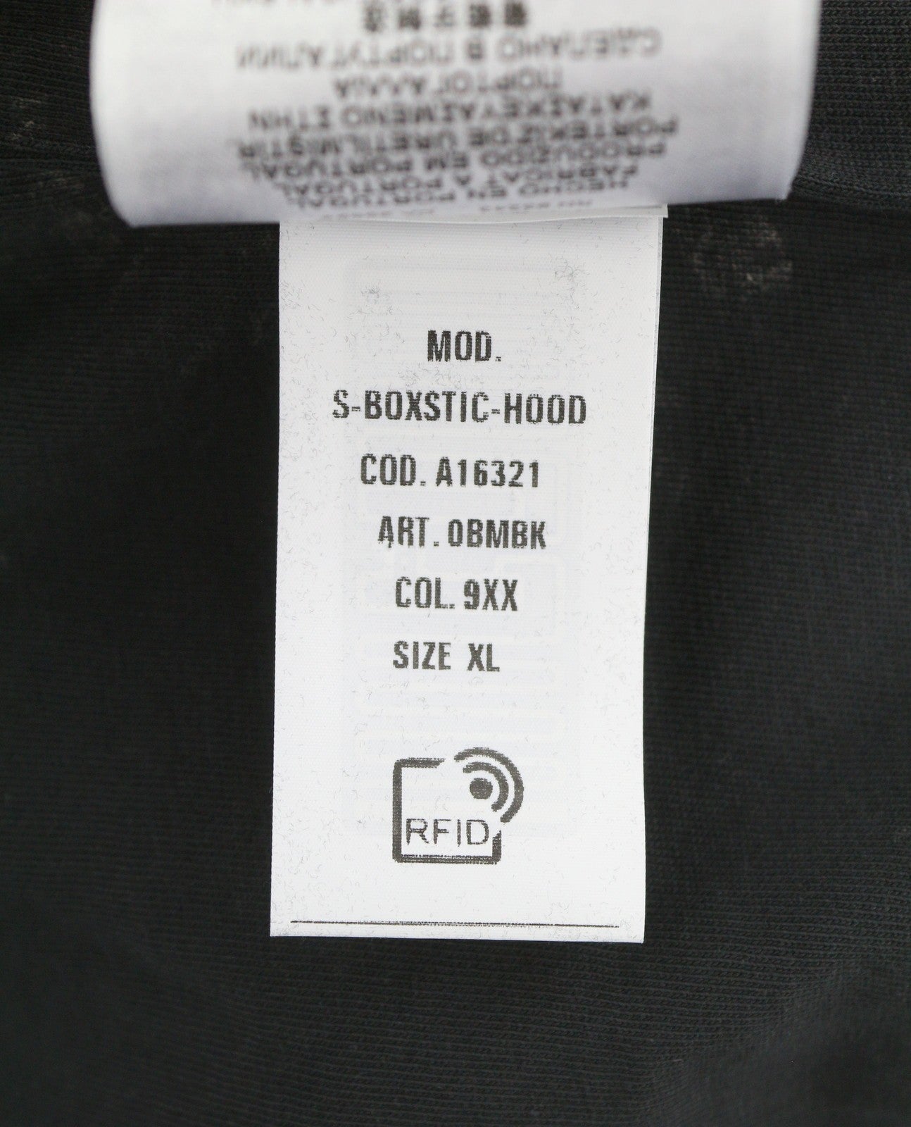 DIESEL S-Boxstic-Hood Men Hoodie XL Grey Acid Washed Oversized Unisex RRP295