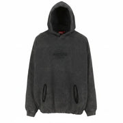 DIESEL S-Boxstic-Hood Men Hoodie M Grey Acid Washed Oversized Fit Unisex RRP295