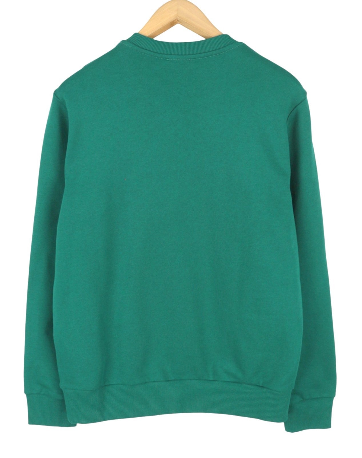 DIESEL S-Gir 250237 Off Men Sweatshirt XL Green Crew Neck Pull On RRP125