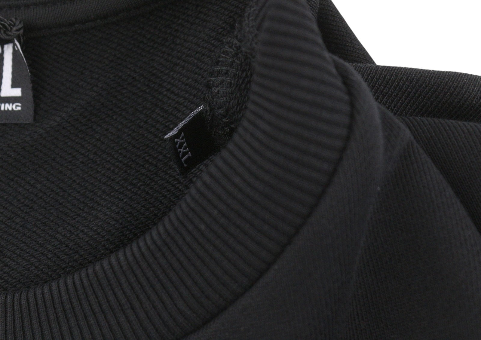 DIESEL S-Gir 250238 Off Men Sweatshirt 2XL Black Crew Neck Pull On RRP125