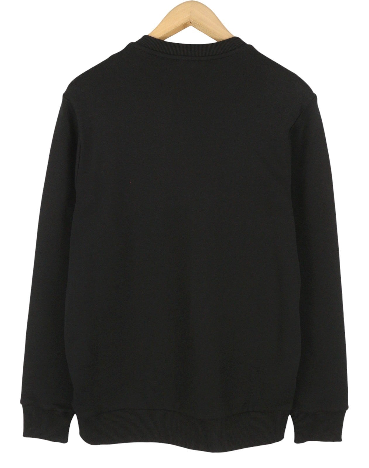 DIESEL S-Gir 250238 Off Men Sweatshirt 2XL Black Crew Neck Pull On RRP125