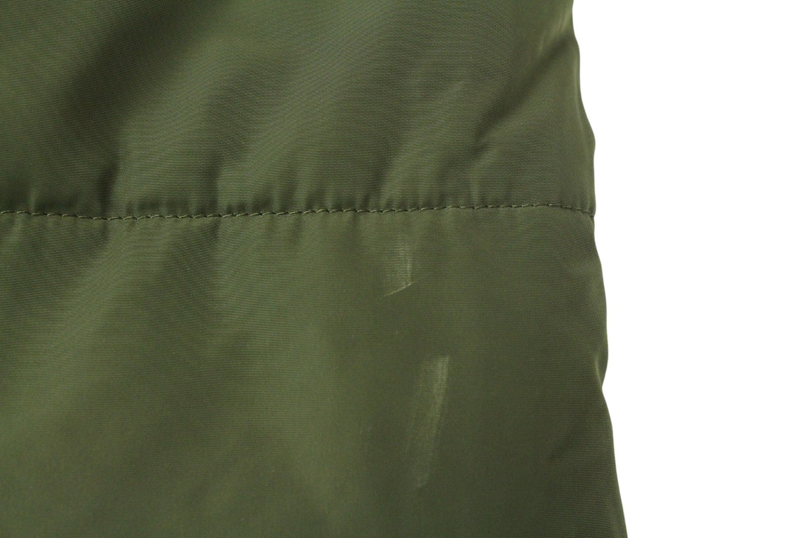 REPLAY Women Jacket M Green Lined Padded Hooded Faux Fur Zipped Snap Parka