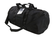 DIESEL Sport Bag - Off Price Men Bag Black Adjustable Strap Duffle Unisex RRP250