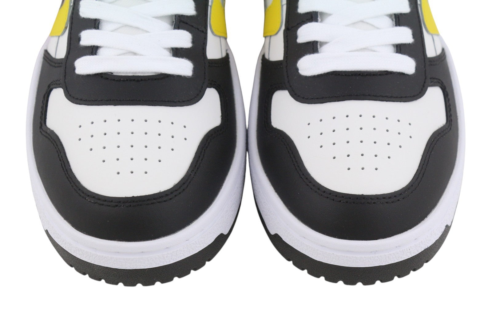 DIESEL S-Ukiyo V2 Mid Men Sneakers EU44 White Cow Leather Lace Up RRP215