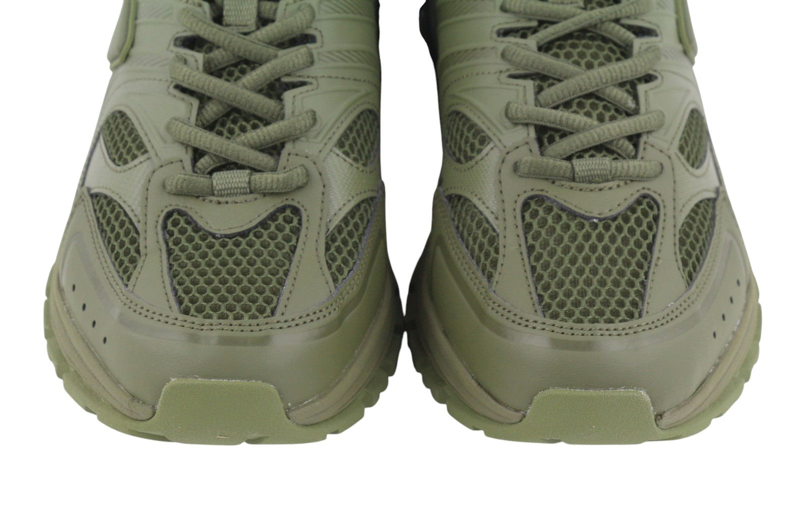 DIESEL S-Serendipity Pro-X1 Men Sneakers EU42.5 Green Panelled Low RRP275