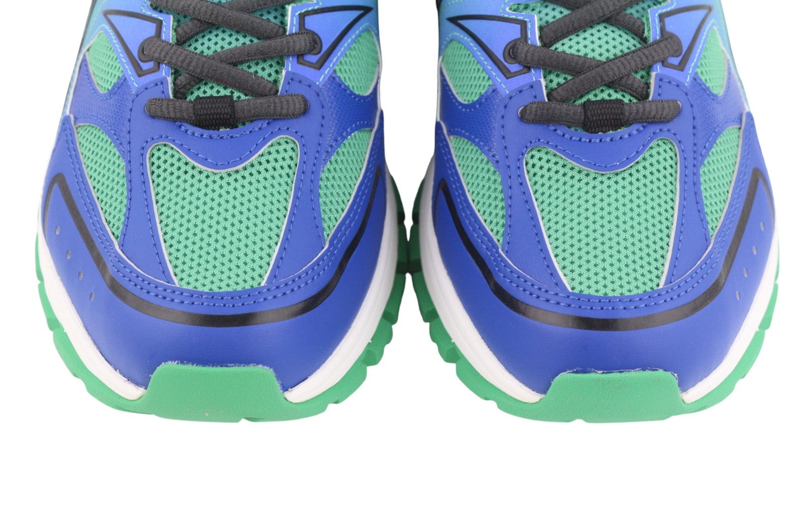 DIESEL S-Serendipity Pro-X1 Men Sneakers EU42 Blue & Green Panelled Low RRP275
