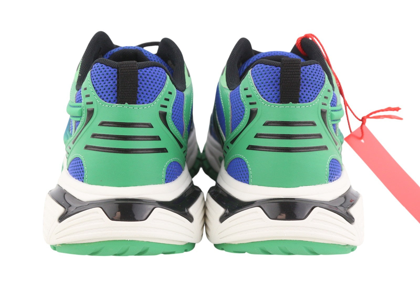 DIESEL S-Serendipity Pro-X1 Men Sneakers EU43 Blue & Green Panelled Low RRP275