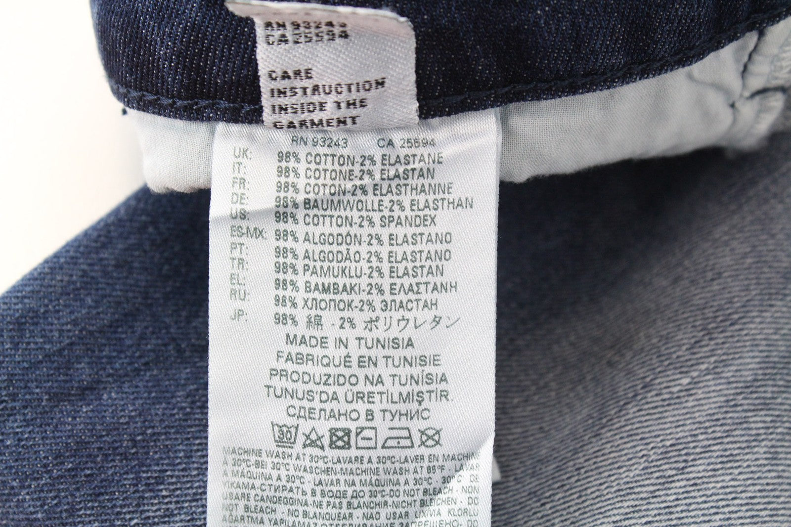 DIESEL D-Bazer 084DD Men Jeans W29/L34 Tapered Fit Washed Blue Cotton Stretch