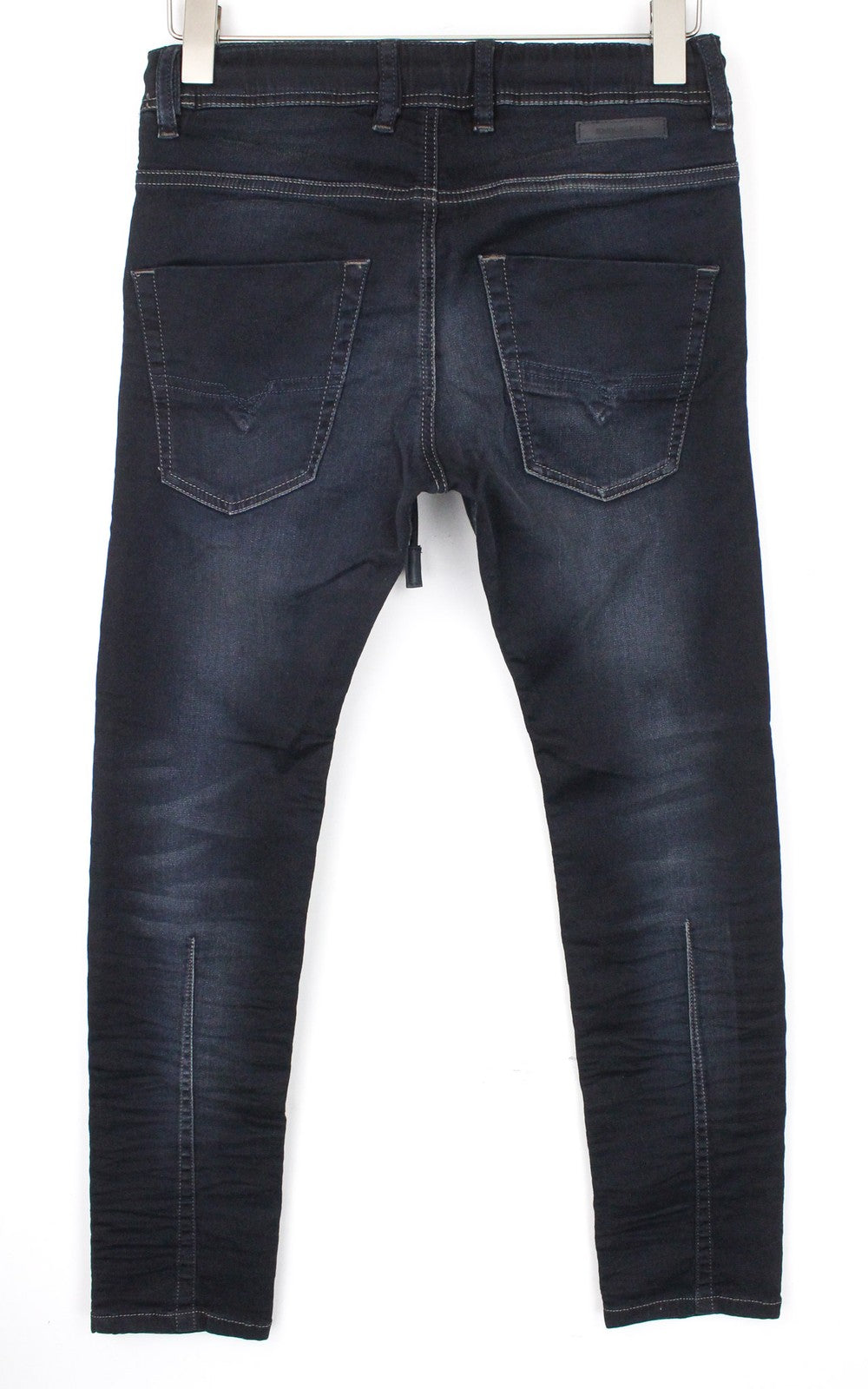 DIESEL Krooley-NE 0686F Men Jeans W26 Sweat Jogg Boys Slim Blue Cotton Stretch