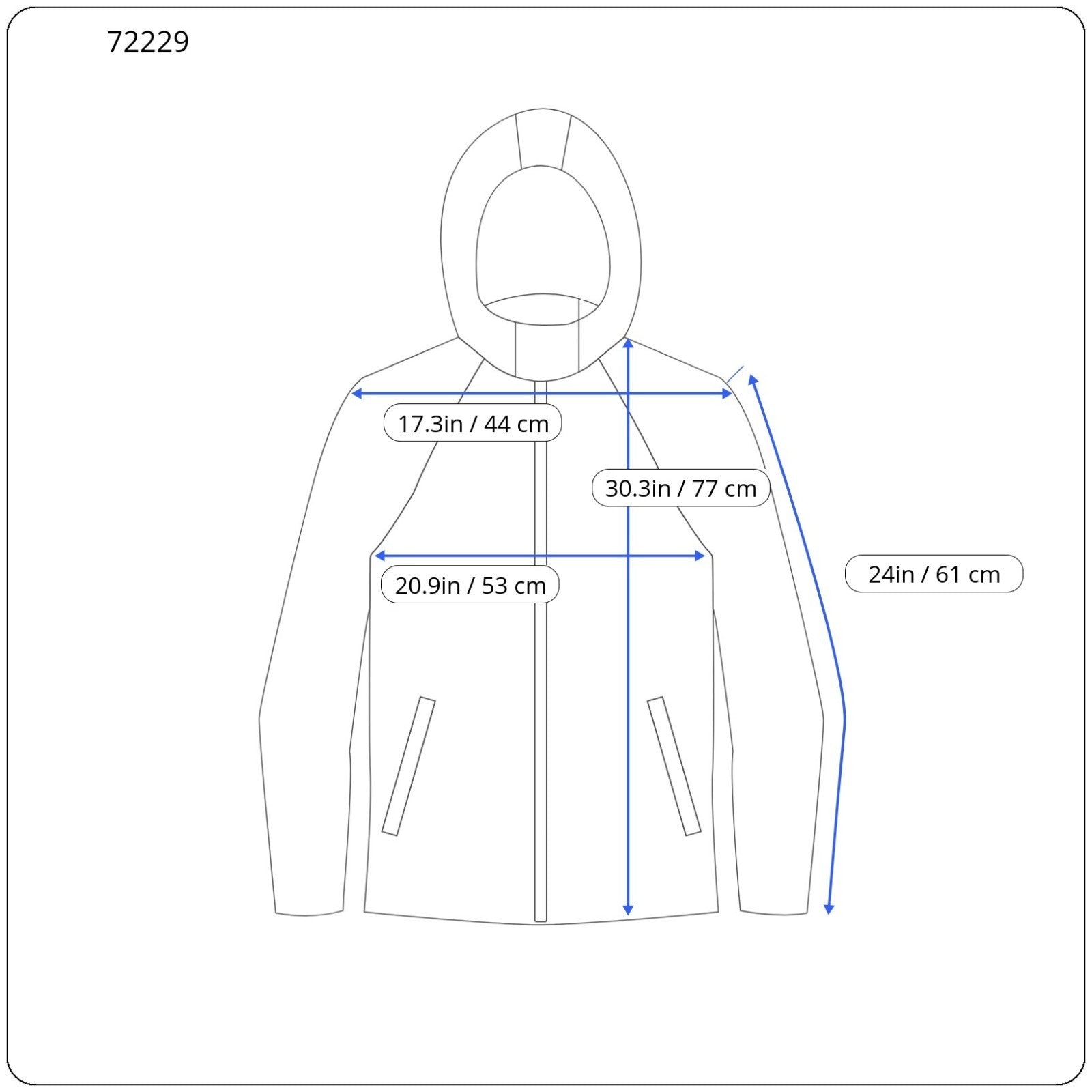 SUITSUPPLY Piemonte Men Jacket UK34R Beige Slim Water-Repellent Hooded Parka