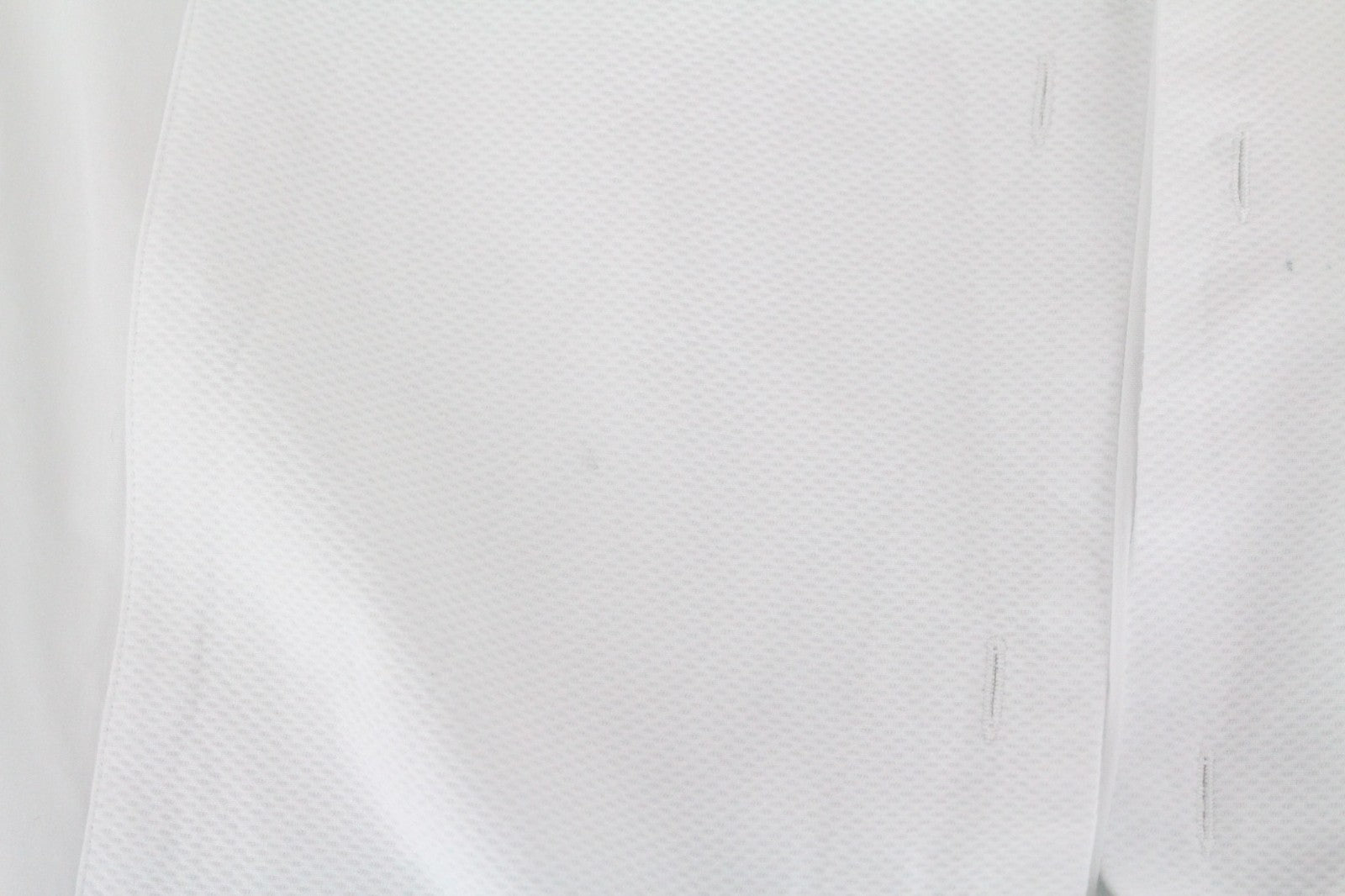 SUITSUPPLY Men Shirt 46/18 Slim White Pure Cotton Button-Up Twill Classic