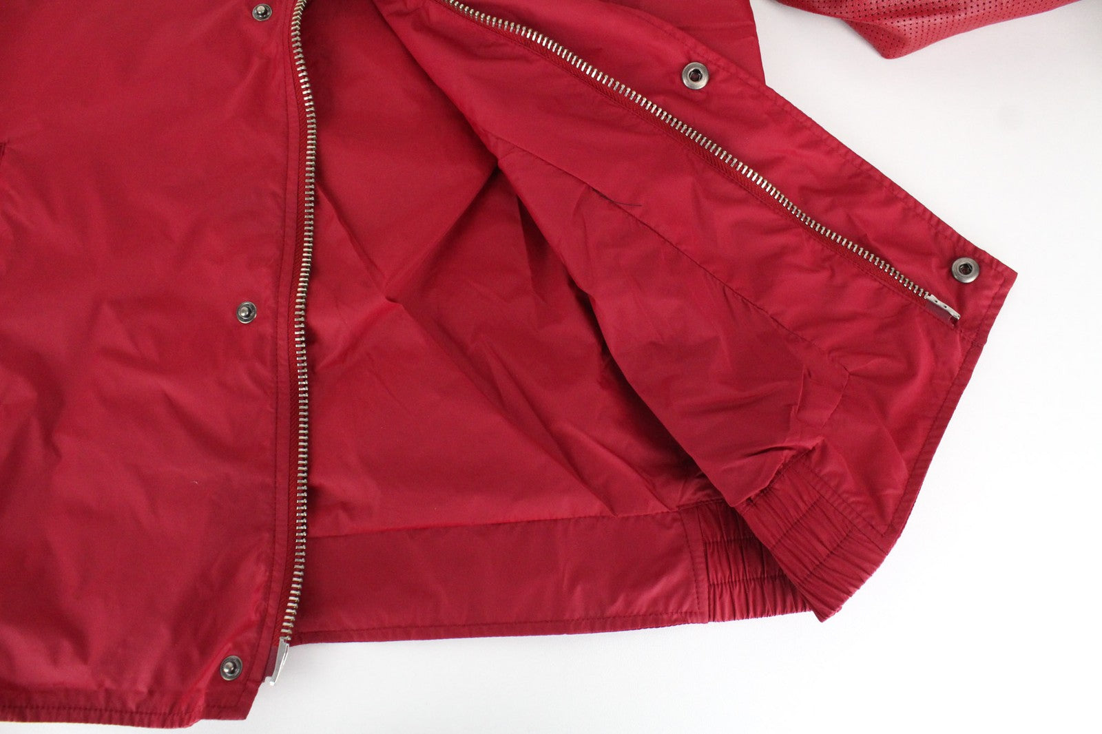 RICHMOND Men Jacket 50 L Red Lightweight Multi Pocket Single-Breasted