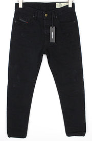 DIESEL Mharky 088AD Men Jeans W27/L32 Non-Stretch Black Boys Slim Skinny Fit