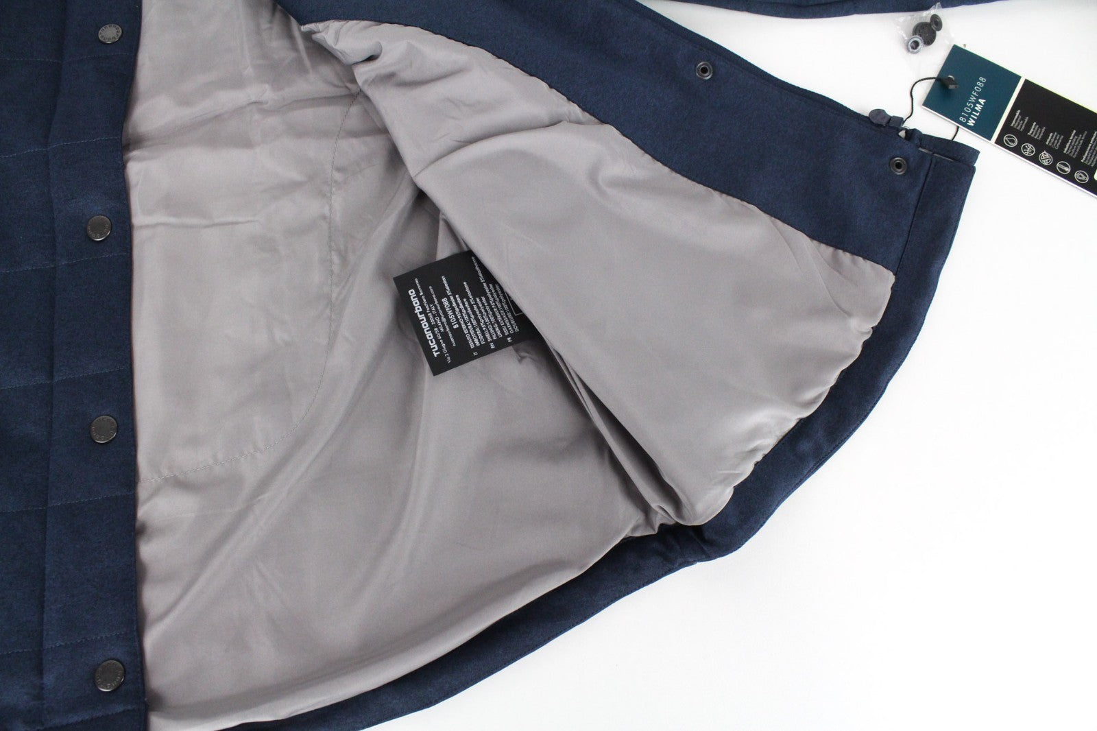 TUCANO URBANO Wilma Women Jacket EU40 L Blue Motorcycle Waterproof Windbreaker