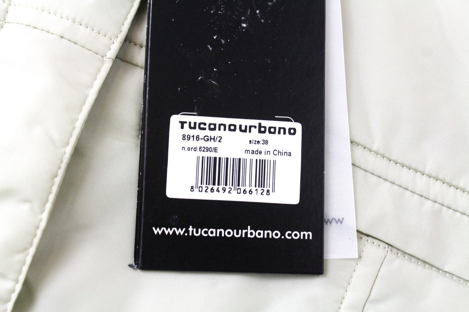 TUCANO URBANO Mercoledi Women Jacket XS Ivory Water-Repellent Windproof Moto