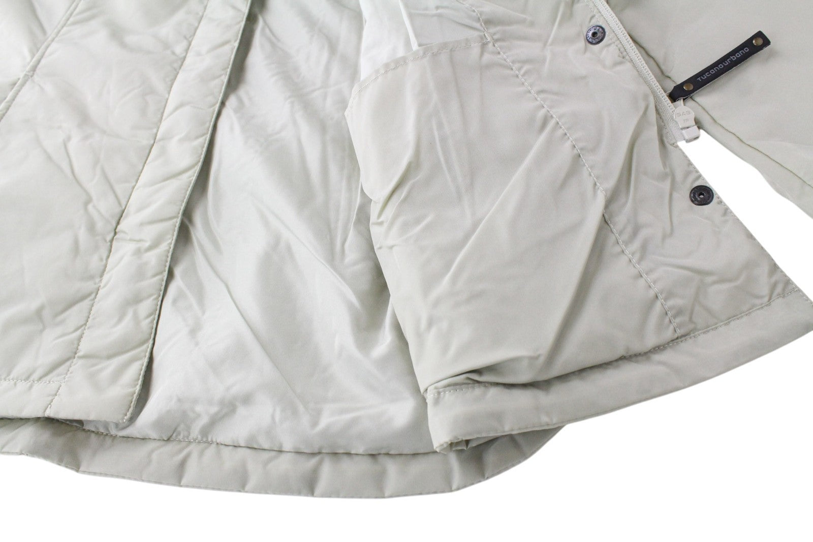 TUCANO URBANO Mercoledi Women Jacket XS Ivory Water-Repellent Windproof Moto