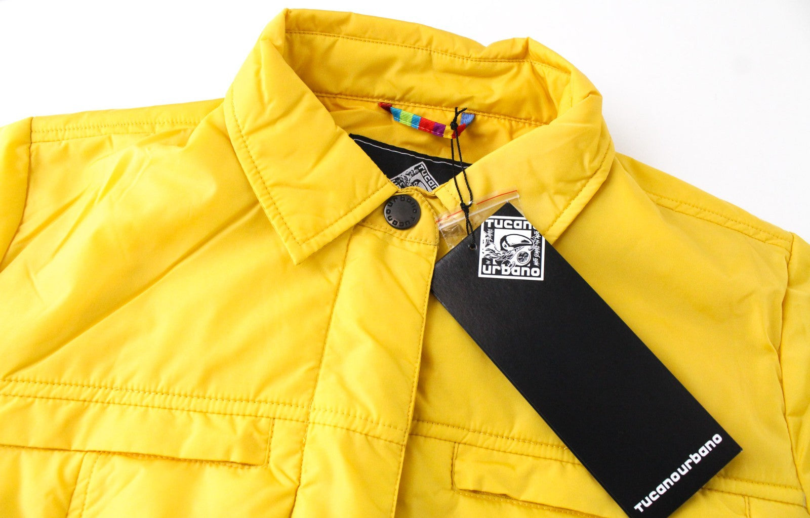 TUCANO URBANO Mercoledi Women Jacket XS Yellow Water-Repellent Breathable Moto