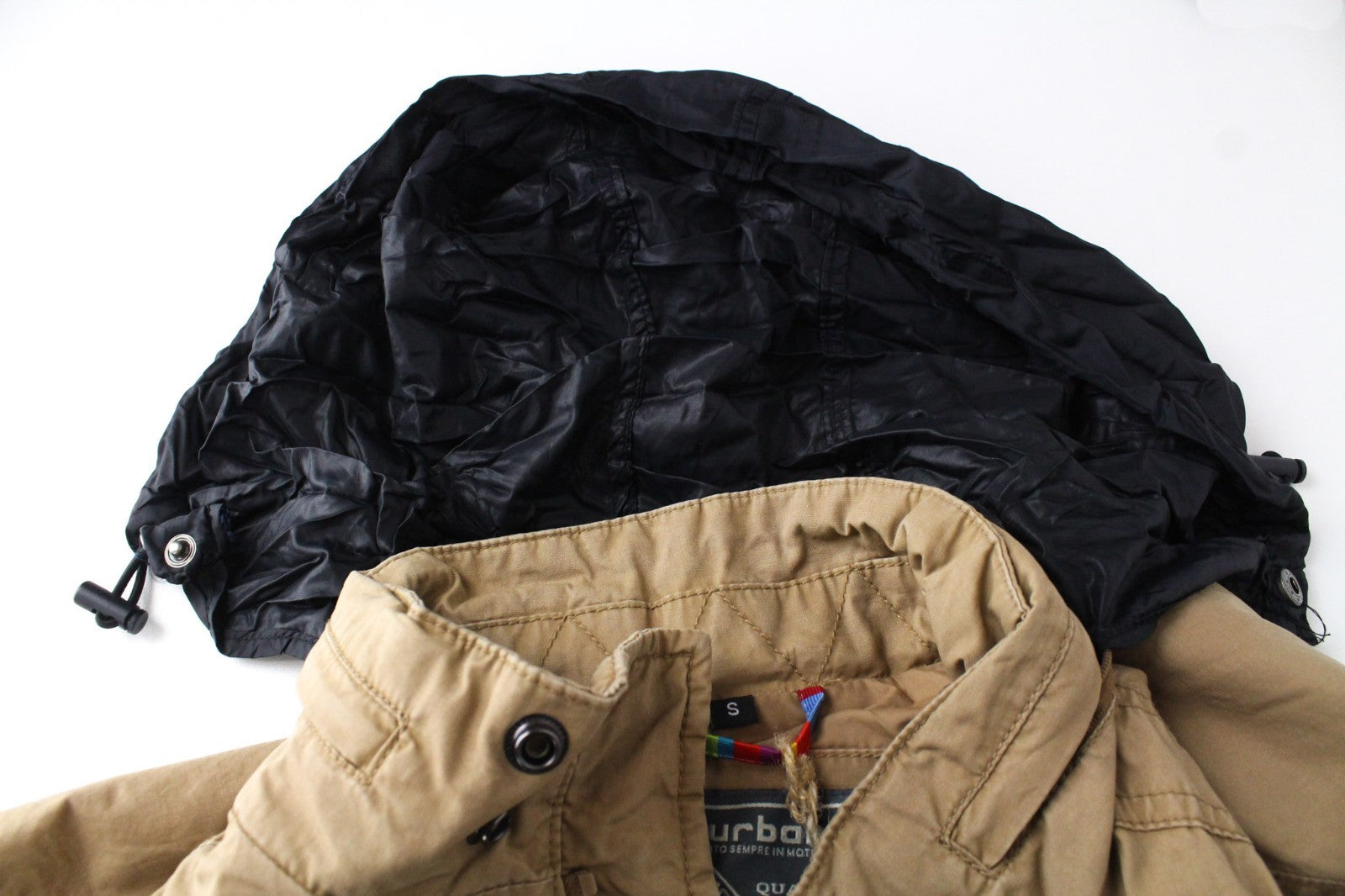 TUCANO URBANO Douz Men Jacket S Brown Cotton Single-Breasted Motorcycle