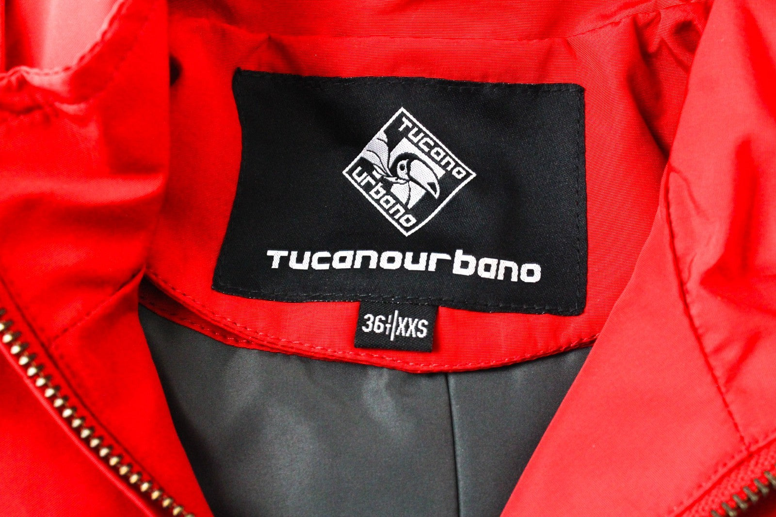 TUCANO URBANO Freccia Women Jacket 2XS Red Moto Water-Repellent Windproof