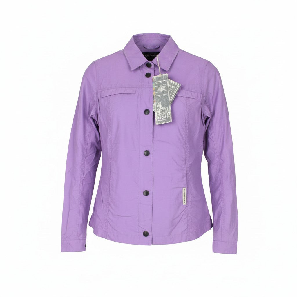TUCANO URBANO Demetra Women Jacket XS Purple Cotton Blend Lightweight Moto