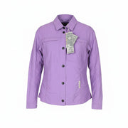 TUCANO URBANO Demetra Women Jacket XS Purple Cotton Blend Lightweight Moto