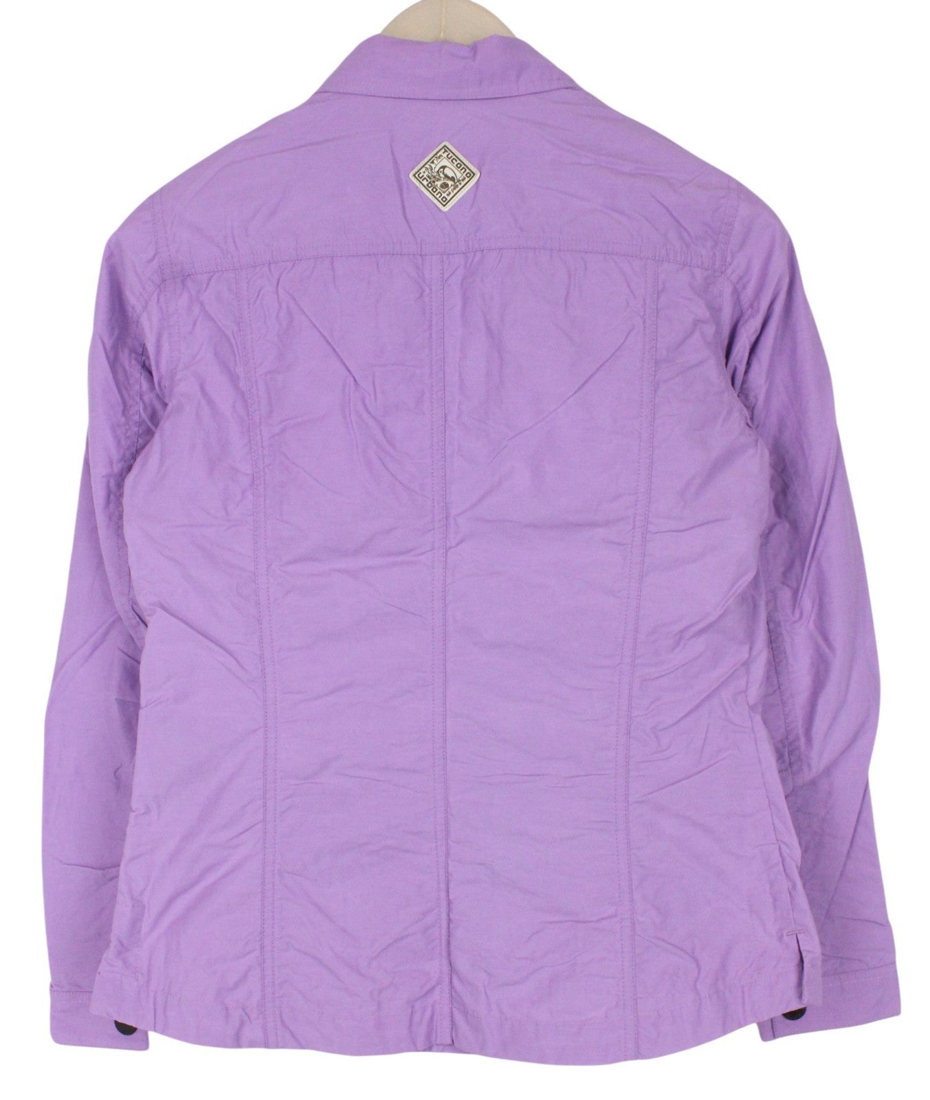 TUCANO URBANO Demetra Women Jacket XS Purple Cotton Blend Lightweight Moto