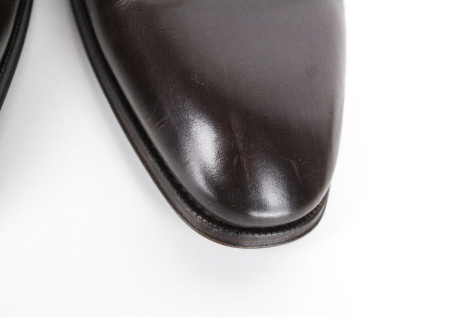 SUITSUPPLY Men Formal Shoes EU43 Brown Genuine Leather Low-Top Laced Classic