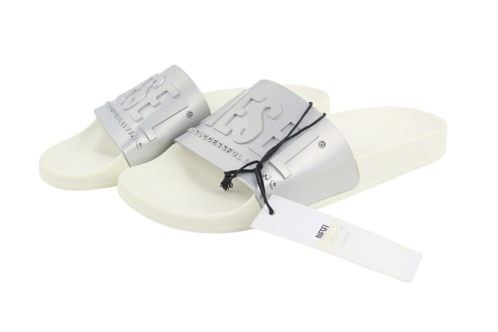 DIESEL Sa-Mayemi Womens Sandals EU39 Light Beach Slippers Open Toe Slide RRP€80