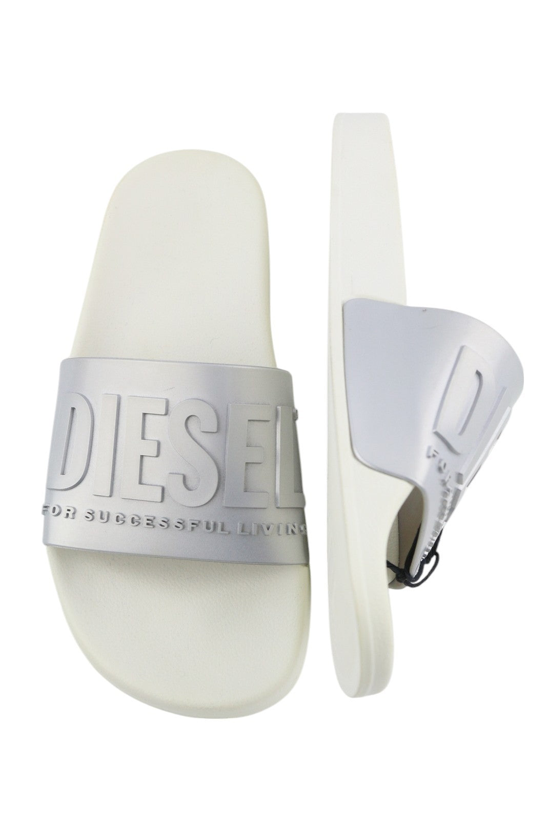 DIESEL Sa-Mayemi Womens Sandals EU39 Light Beach Slippers Open Toe Slide RRP€80